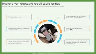 Improve Vantagescore Credit Score Ratings Credit Scoring And Reporting Complete Guide Fin SS