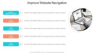 Improve Website Navigation In Powerpoint And Google Slides Cpb