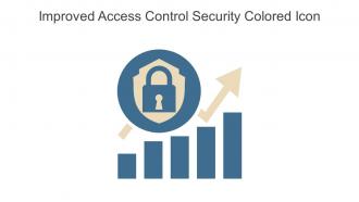 Improved Access Control Security Colored Icon In Powerpoint Pptx Png And Editable Eps Format
