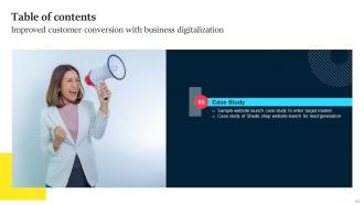Improved Customer Conversion With Business Digitalization Powerpoint Presentation Slides Ideas Best