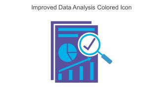Improved Data Analysis Colored Icon In Powerpoint Pptx Png And Editable Eps Format