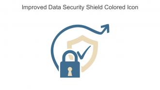 Improved Data Security Shield Colored Icon In Powerpoint Pptx Png And Editable Eps Format