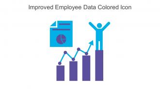 Improved Employee Data Colored Icon In Powerpoint Pptx Png And Editable Eps Format