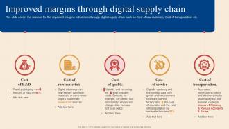Improved Margins Through Digital Supply Chain Logistics And Transportation Automation System