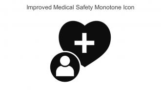 Improved Medical Safety Monotone Icon In Powerpoint Pptx Png And Editable Eps Format