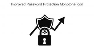 Improved Password Protection Monotone Icon In Powerpoint Pptx Png And Editable Eps Format