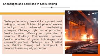 Improved Steel Making Procedure powerpoint presentation and google slides ICP Customizable Downloadable