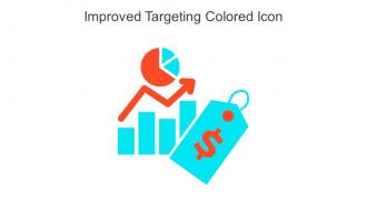 Improved Targeting Colored Icon In Powerpoint Pptx Png And Editable Eps Format