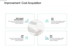 Improvement cost acquisition ppt powerpoint presentation summary rules cpb