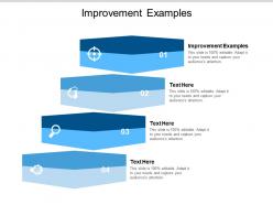 Improvement examples ppt powerpoint presentation infographic template show cpb