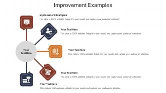 Improvement examples ppt powerpoint presentation styles layout ideas cpb