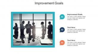 Improvement goals ppt powerpoint presentation styles gallery cpb