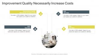 Improvement Quality Necessarily Increase Costs In PowerPoint And Google Slides Cpb
