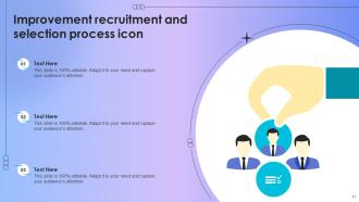 Improvement Recruitment Powerpoint Ppt Template Bundles Impressive Appealing