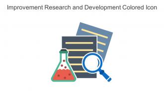 Improvement Research And Development Colored Icon In Powerpoint Pptx Png And Editable Eps Format