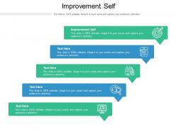 Improvement self ppt powerpoint presentation inspiration picture cpb
