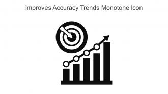 Improves Accuracy Trends Monotone Icon In Powerpoint Pptx Png And Editable Eps Format