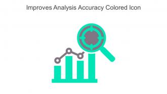 Improves Analysis Accuracy Colored Icon In Powerpoint Pptx Png And Editable Eps Format