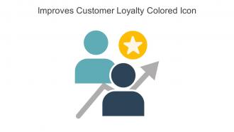 Improves Customer Loyalty Colored Icon In Powerpoint Pptx Png And Editable Eps Format