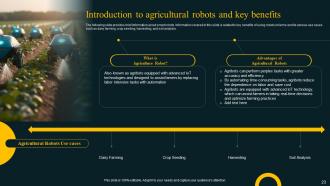 Improving Agricultural Productivity With Smart Farming And Iot System Powerpoint Presentation Slides IoT CD Visual Analytical