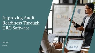 Improving Audit Readiness Through GRC Software PPT PowerPoint AT