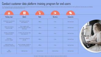 Improving Business Growth Conduct Customer Data Platform Training Program For MKT SS V
