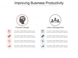 Improving business productivity ppt sample presentations