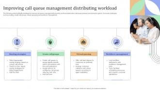 Improving Call Queue Management Distributing Workload