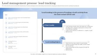 Improving Client Lead Management Process Powerpoint Presentation Slides Customizable Editable