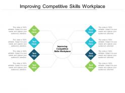 Improving competitive skills workplace ppt powerpoint presentation portfolio structure cpb