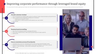 Improving Corporate Performance Through Leveraged Corporate Branding To Revamp Firm Identity