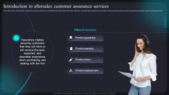 Improving Customer Assistance Introduction To Aftersales Customer Assurance Services