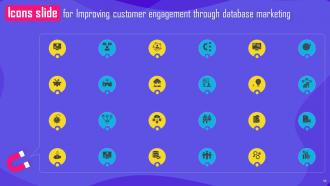 Improving Customer Engagement Through Database Marketing Powerpoint Presentation Slides MKT CD Slides Template