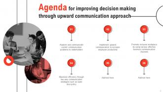 Improving Decision Making Through Upward Communication Approach Powerpoint Presentation Slides Best Captivating