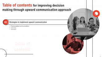 Improving Decision Making Through Upward Communication Approach Powerpoint Presentation Slides Downloadable Aesthatic