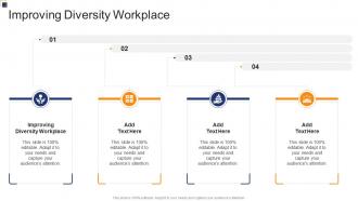 Improving Diversity Workplace In Powerpoint And Google Slides Cpb