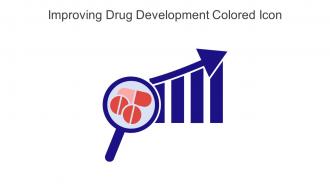 Improving Drug Development Colored Icon In Powerpoint Pptx Png And Editable Eps Format