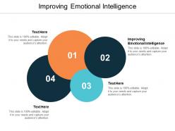 Improving emotional intelligence ppt powerpoint presentation infographic template cpb