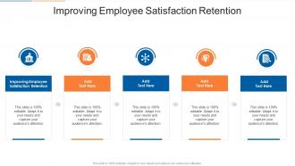 Improving Employee Satisfaction Retention In Powerpoint And Google Slides Cpb