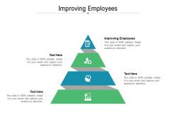 Improving employees ppt powerpoint presentation model shapes cpb