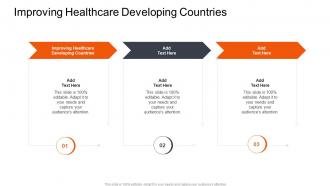 Improving Healthcare Developing Countries In Powerpoint And Google Slides Cpb