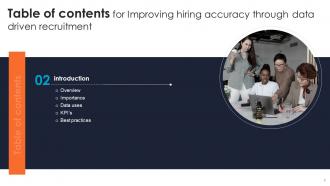 Improving Hiring Accuracy Through Data Driven Recruitment CRP CD Researched Content Ready