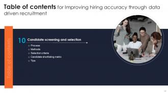 Improving Hiring Accuracy Through Data Driven Recruitment CRP CD Impressive Editable