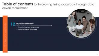 Improving Hiring Accuracy Through Data Driven Recruitment CRP CD Engaging Editable