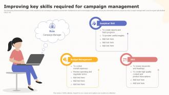 Improving Key Skills Required For Campaign Boosting Customer Engagement MKT SS V