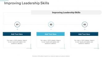 Improving Leadership Skills In Powerpoint And Google Slides Cpb