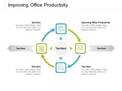 Improving office productivity ppt powerpoint presentation pictures layouts cpb