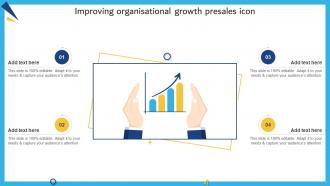 Improving Organisational Growth Presales Icon