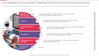 Improving Performance Management Key Aspects To Successfully Implement Performance
