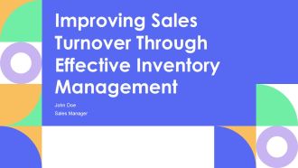 Improving Sales Turnover Through Effective Inventory Management PPT Example AT